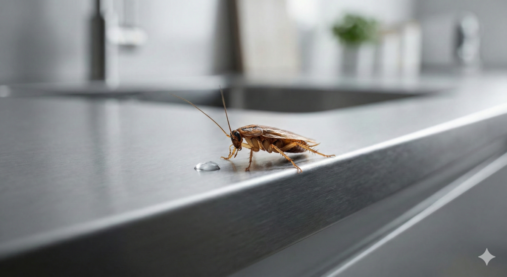 baratas sobrevivem semanas sem comida